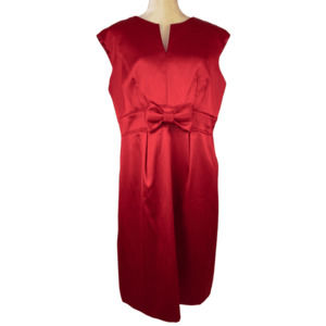 Sandra Darren women's red dress size 16